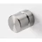 VIEFE ACER Metall-Möbelknopf, Edelstahl, gebürstet, 23 mm Durchmesser