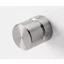 VIEFE ACER Metall-Möbelknopf, Edelstahl, gebürstet, 23 mm Durchmesser