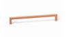 VIEFE U - Metall-Möbelgriff, kupferfarben gebürstet, Bohrung 128 mm  