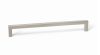 VIEFE U - Metall-Möbelgriff, Farbe Nickel gebürstet, Bohrung 192 mm  