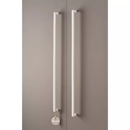 VIEFE U - fém bútorfogantyú, Fehér színű, 492 mm furattávval  