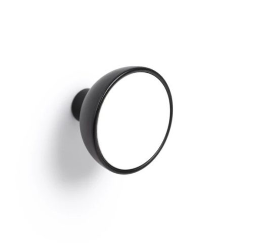 VIEFE BOL Fa / fém bútorgomb, fehér és matt fekete szín, 45 mm átmérő