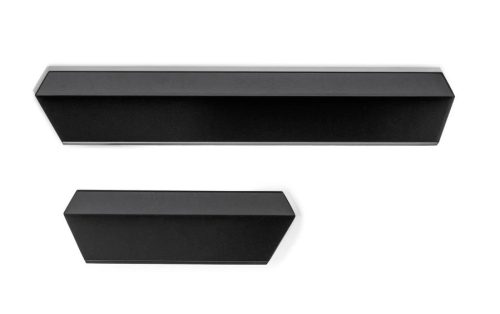 VIEFE PLIÉ Mattschwarz Metallgriff, Bohrung 64 mm