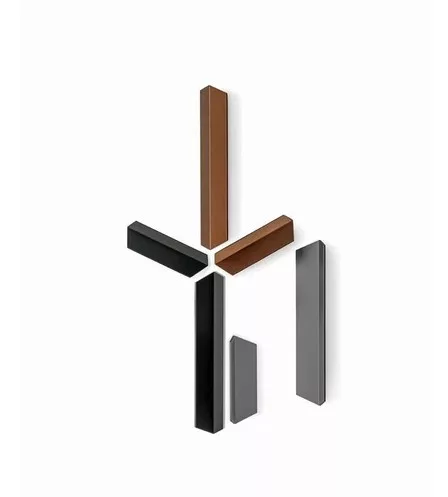 VIEFE PLIÉ Metál barna Fém fogantyú, 160 mm furattáv