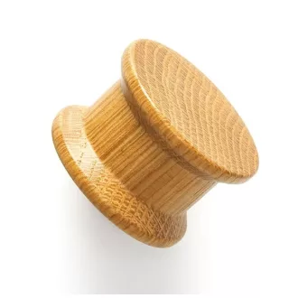   VIEFE OH! WOOD Massivholz-Möbelknopf, Eiche 40 mm Durchmesser
