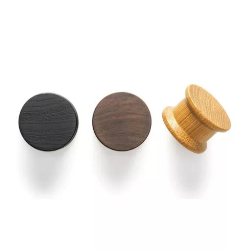 VIEFE OH! WOOD Massivholz-Möbelknopf, Eiche 40 mm Durchmesser