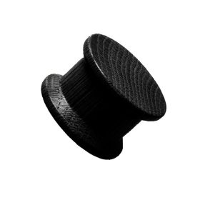   VIEFE OH! WOOD Tömörfa bútorgomb, Matt fekete színben 40 mm átmérő