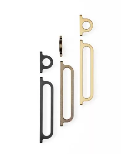 VIEFE OMEGA bronz, Fém fogantyú, 32 mm furattáv