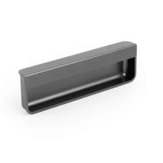 VIEFE MOULE Metallgriff, ausklinkbar, Schwarz Titan