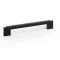 VIEFE DUO MINI  fa-fém bútorfogantyú 160 mm, fekete-fekete