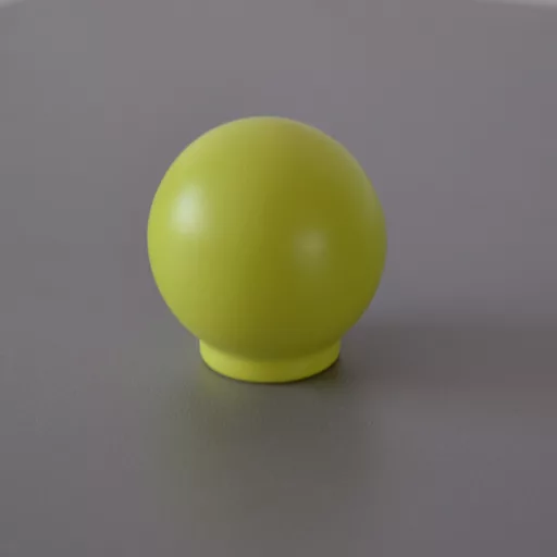 09493 BALA Holzmöbelknopf, olivfarben