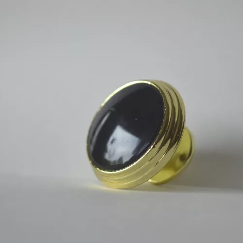 Möbelknopf Kunststoff-Metal