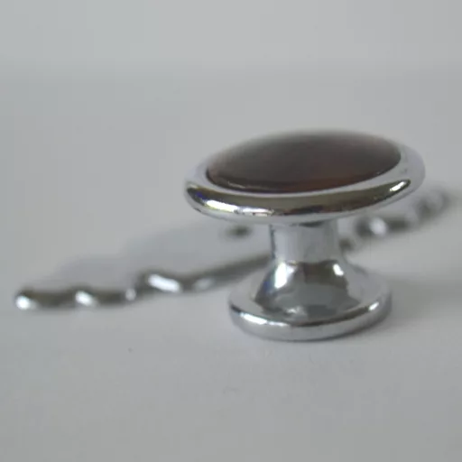Möbelknopf Kunststoff-Metal