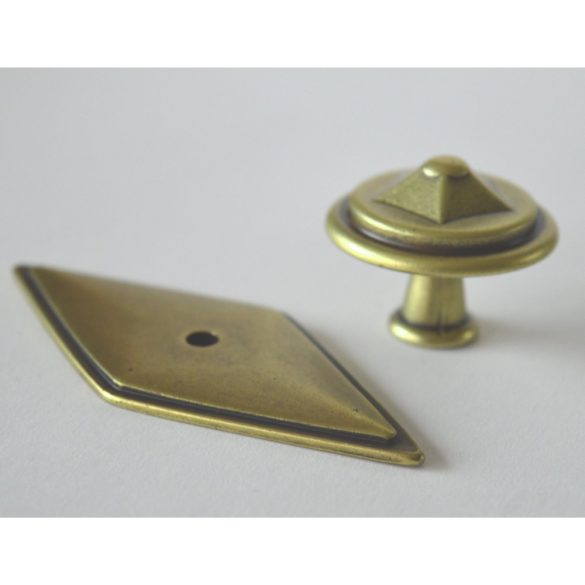 Matt bronze metal furniture knob