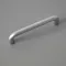Metall-Möbelgriff in Chrom matt mit 96 mm Lochabstand
