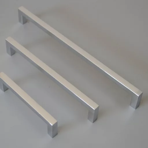 STRETCH Fém bútorfogantyú, fényes króm színű, 160 mm furattáv