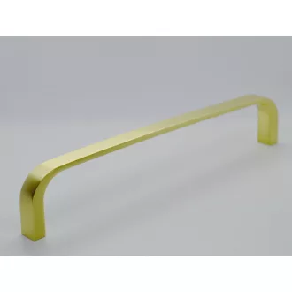 Möbelgriff aus Metall, matt gold farbe, Bohrung 160 mm