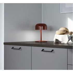   BERLIN BLACK fém bútorfogantyú, fekete színű, 160 mm furattávval