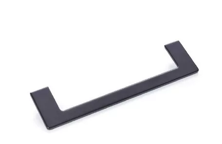 BERLIN BLACK Metall-Möbelgriff, schwarz mit 160 mm Lochabstand