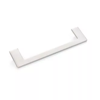   BERLIN SN Metall-Möbelgriff, Farbe Nickel satiniert, Bohrungsgröße 160 mm