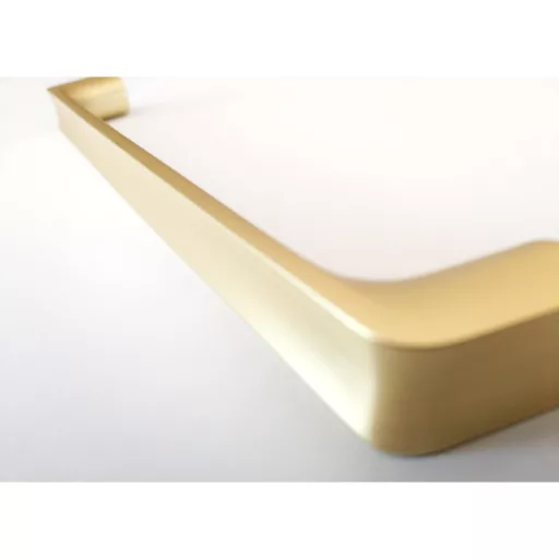 SCOOP Gold matt, moderner Möbelgriff, 160 mm Bohrung