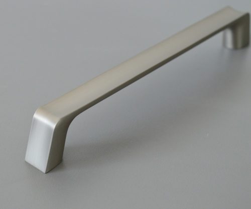 Satin nikkel SCOOP 160, fém bútorfogantyú, 160 mm furattávval