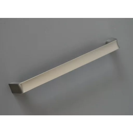 SCOOP Satin Nickel, moderner Möbelgriff, 160 mm Bohrung