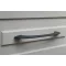 SWOOSH Möbelgriff aus Metall, schwarz farben matt, 160 mm BA
