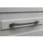 SWOOSH 160, fém bútorfogantyú, matt fekete színű, 160 mm furattávval