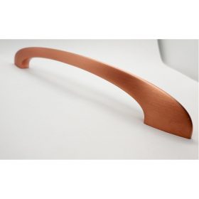   SWOOSH fém bútorfogantyú, matt réz színű, 160 mm furattávval