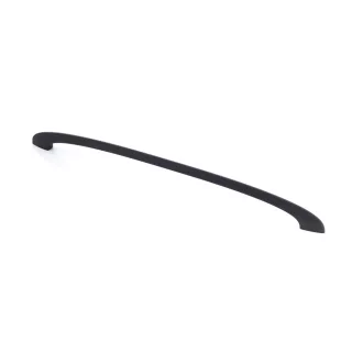 SWOOSH Metall-Möbelgriff, mattschwarz, mit 320 mm Bohrung