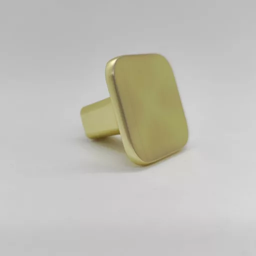 SCOOP Metall-Möbelknopf, matt gold