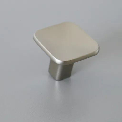 SCOOP Metall-Möbelknopf, satin nickel