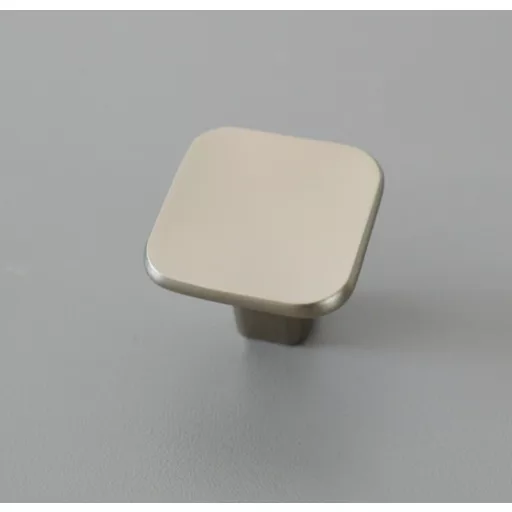 SCOOP Metall-Möbelknopf, satin nickel