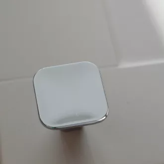 SCOOP Metall-Möbelknopf, Chrom glänzend