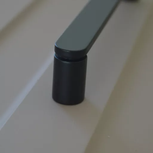 ELLIE fekete bútorfogantyú, 160 mm furattávolsággal