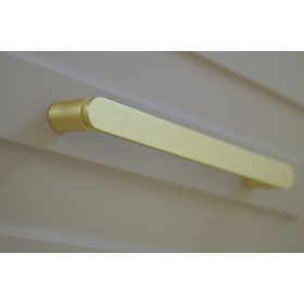 ELLIE matt arany bútorfogantyú, 160 mm furattávolsággal
