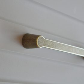   11_4167_68 BUFFER Möbelgriff, Metall, Antique Bronze 160 mm Lochabstand