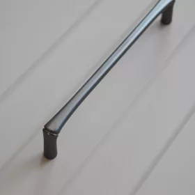   BAMBOO bútorfogantyú, fém, titán színben 160 mm furattávolság