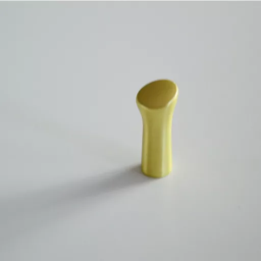 BAMBOO , fém bútorgomb, Matt arany színben