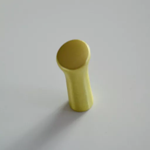 BAMBOO , fém bútorgomb, Matt arany színben