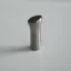 BAMBOO, Metall-Möbelknopf in Satin nickel