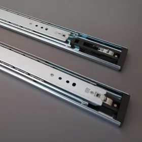   Strong golyós,  350 mm, teljes kihúzású fióksín csillapítással, push to open 45 kg