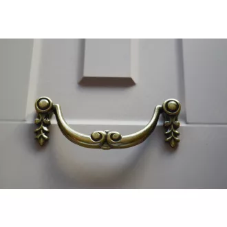   152259612 Möbelgriff in Antikbronze, 96 mm Bohrung, antiker Stil