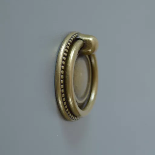 Möbelknopf aus Metall, Bronze