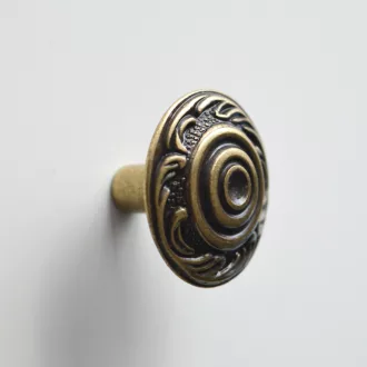 306 Möbelknopf aus Metall, Bronze