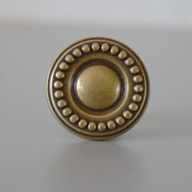 Möbelknopf aus Metall, Bronze