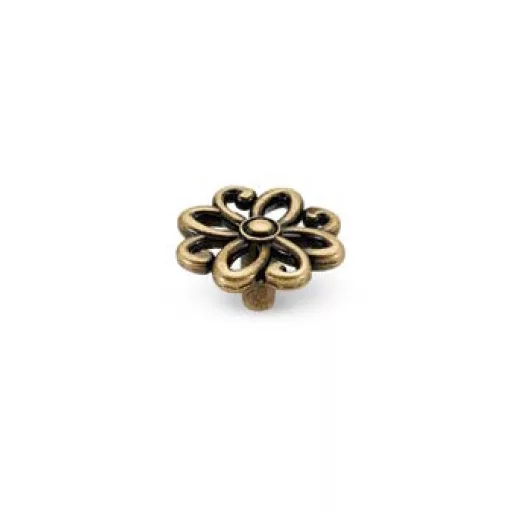 153754612 Antik bronz bútorgomb, 46 mm