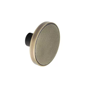 Hayden antik bronz, elegáns bútorgomb 50 átmérő