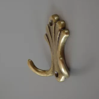 15.722.00.12 Bronzfarbene Kleiderhaken aus Metall